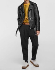 Schwarz Herren Jacke 100%