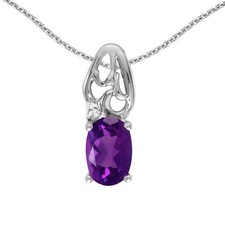 LXR 10k Weißgold Oval