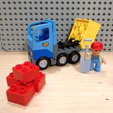 Teilen LEGO Duplo LKW Lastwagen Baustelle Kipper Figur