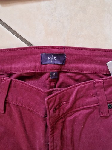 Nydj bordeaux mid rise - nydj, mid-rise