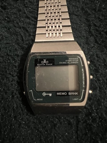 Meister anker memo bank - bank, lcd
