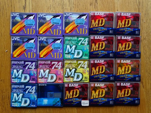 Minidisc 20x jvc - ,