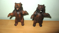Schleich®  14128   2 x Grizzly Bär stehend stehend Germany 1995 selten rar
