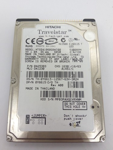 Toshiba hts541060g9at00 60 - *hts541060g9at00*,