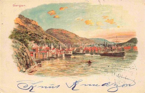 Bergen norwegen hafen - bergen,