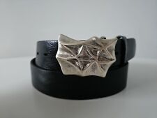 ♥ umjuBELT "Quilt" silber Gürtelschließe Wechselschnalle Buckle 7 x 5 cm