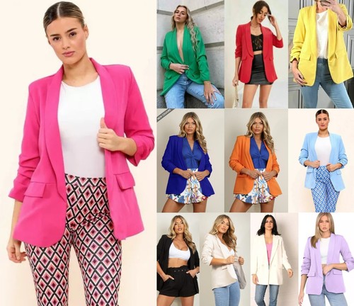 Damen blazer mit gerissenem - damen-blazer,