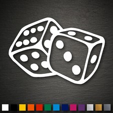 13012 Würfel Aufkleber
