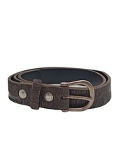 LUCA KAYZ Ledergürtel Damen Gürtel Gr. DE 85 braun Casual-Look