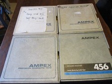 4 Stück Ampex 1 Zoll 1''
