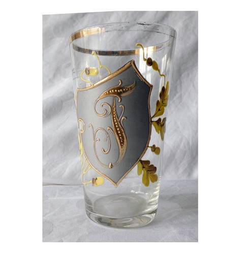 Kleines bierglas jugendstil - bierglas,,