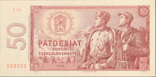 Tschechoslowakei banknote - tschechoslowakei, 50