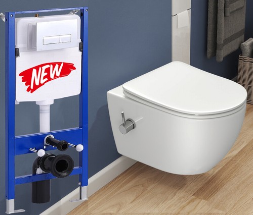 Spülrandlos dusch inkl - dusch, wc