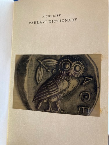 Indologie concise pahlavi - indologie,, a