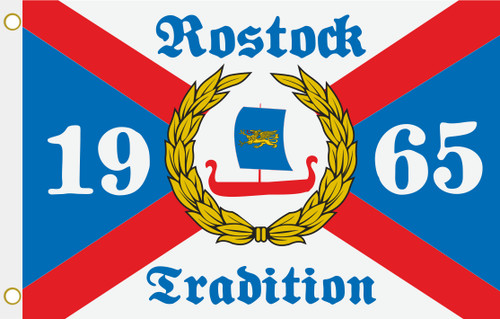 Fahne flagge rostock tradition - flagge,