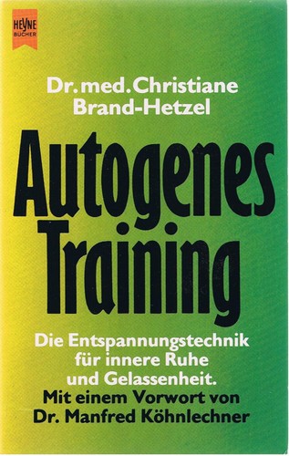 Autogenes training die - training.,