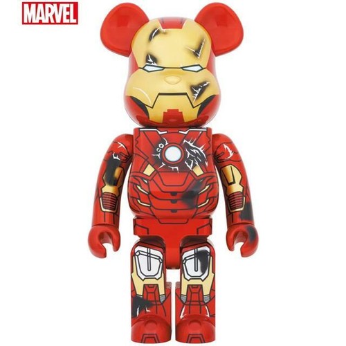 Medicom toy rbrick iron man - medicom, be@rbrick