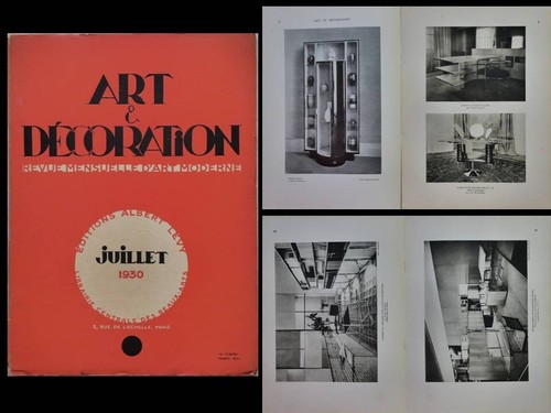 Kunst und dekoration juli 1930 - dekoration,