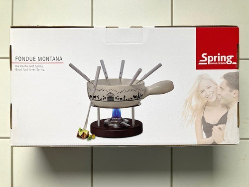 Spring fondue set montana - spring,
