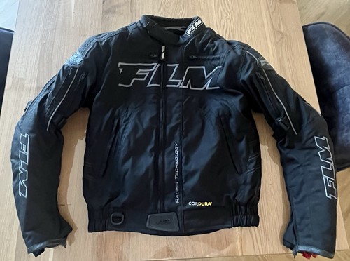 Flm motorradjacke schwarz - flm,