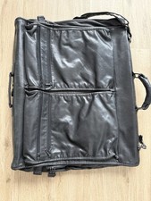 Kleidersack Leder Schwarz