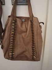 Abro Damenhandtasche braun geräumig