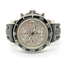 ORIGINAL Montblanc Meisterstück Sport Automatik Chronograph Dial 7034 Kautschuk