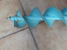 Erdbohrer 120 mm mit SDS Max Adapter 800 mm lang für Bohrhammer