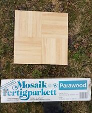 Mosaik Fertigparkett 305x305x8 Restposten, leicht zu verlegen, mit Feder/Nuth 