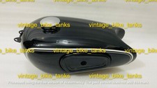 Fit For BMW R25/3 Stahl Schwarz lackierter Benzintank mit Chromdeckel