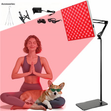 660NM 850NM Infrarotlampe Rotlichtlampe 225LED Panel Anti-Aging Schmerzlinderung