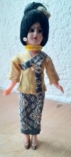 Puppe, Trachtenpuppe, Asien, Thailand, Malaysia, Indonesien?