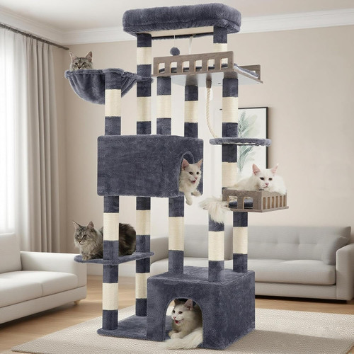 Großer katzenkratzbaum mit - katzenkratzbaum,