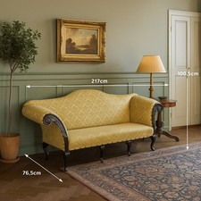 Antikes Sofa Walnuss