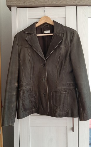 Bonita lammnappa lederjacke - bonita,