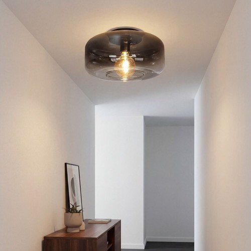 Deckenleuchte glas rauchgrau - deckenleuchte,