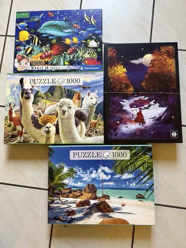 Puzzle paket konvolut 4 - puzzle,