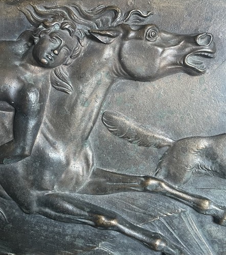 Antikes bronzerelief - antikes,