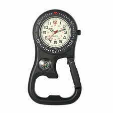 Karabiner Clip-on Quarzuhr