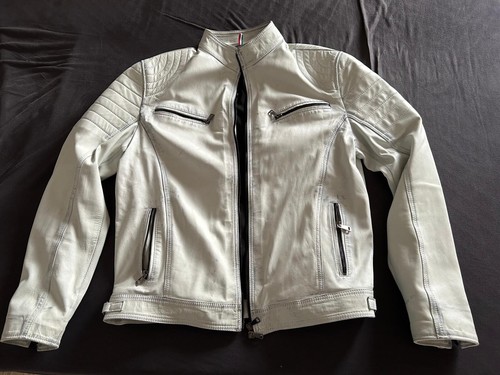 Italienische herren lederjacke - italienische,