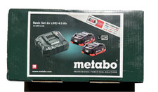 Metabo Akku-Basis-Set 18V 2x4,0Ah  Ladegerät Basic