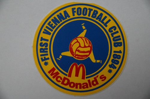 Sticker wappen first vienna - -,
