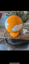 Lampe Ikea, Wolken, Orange, Kabel, Skojik