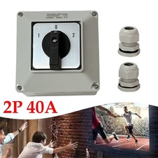 2 POLIG 40A Drehschalter