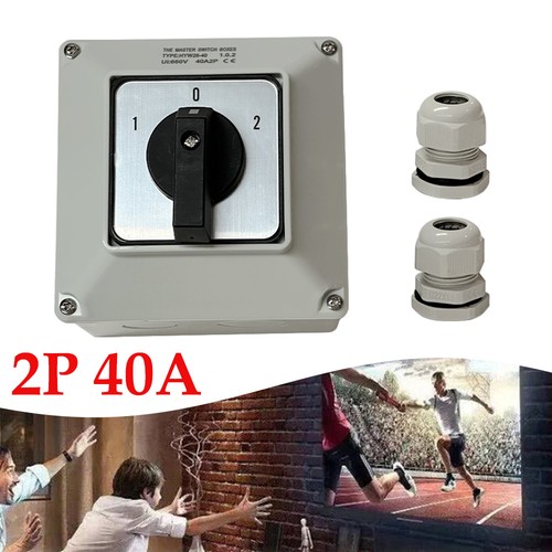 Polig 40a drehschalter - 2,