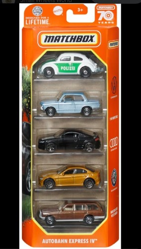 Matchbox 5er pack autobahn - pack,