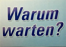 # 7.191 - Warum warten? / AOL DSL Internet - Edgarkarte Edgarcard