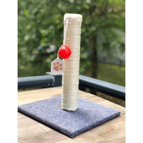 Kratzsäule mit spielball - kratzsäule,