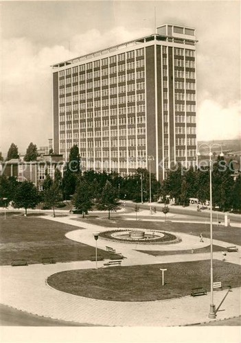 Gottwaldov tschechien hochhaus - tschechien,
