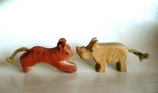 Ostheimer Holztiere  Tiger und